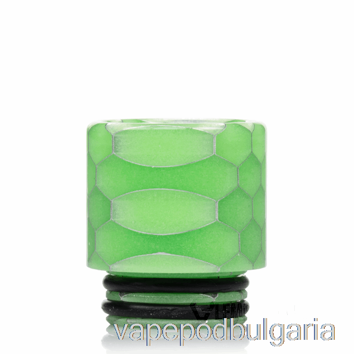 Vape Течности Smok Cobra V1 Resin 810 Drip Tip Noctilucent Green